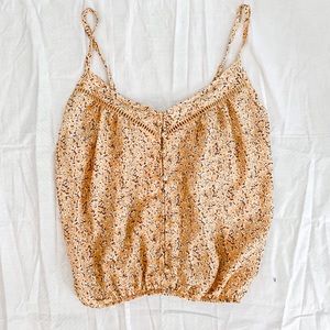 Sienna Sky Yellow floral tank